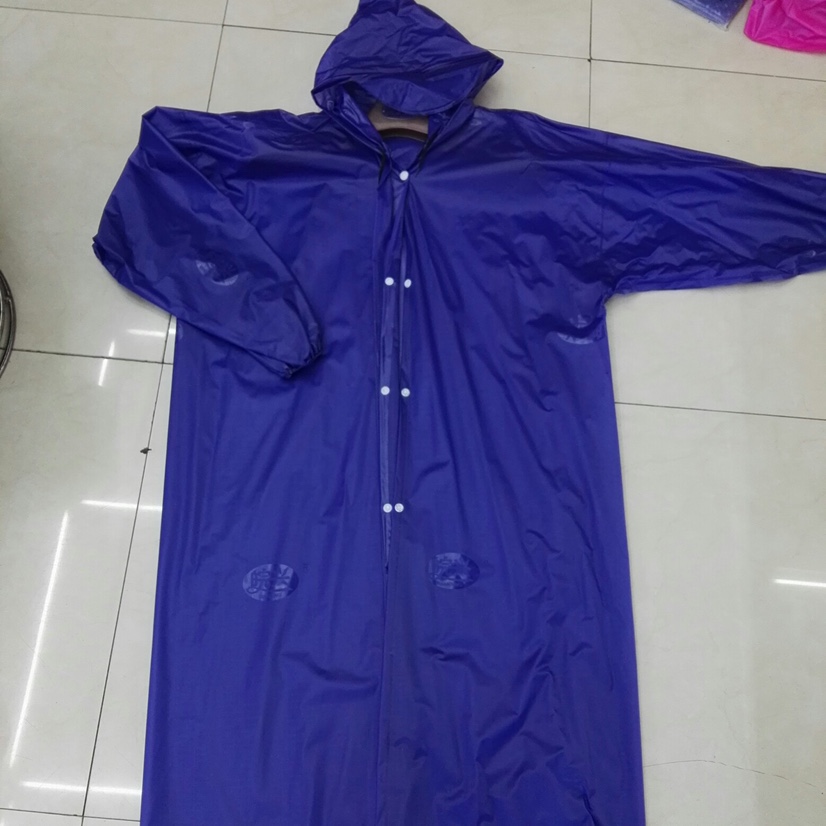 牛津高弹防水长大衣