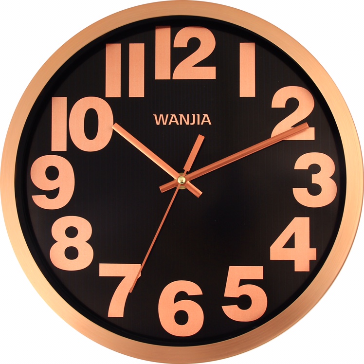 Clock, wall clock, living room, fashionable, modern, simple and elegant, home creative silent electronic watch clock, wall clock 1601 Specification image