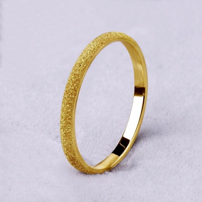 Korean Version Of Micro-Inset Zircon Love Ring Fashion Personality High-End All-In-One Anti-Allergy Jewelry