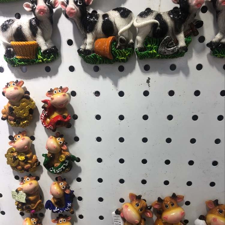 Resin refrigerator stickers details Picture