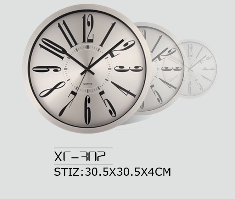 Clock, wall clock, living room, fashionable, modern, simple and elegant, creative, silent electronic watch, clock, wall clock 302 undefined