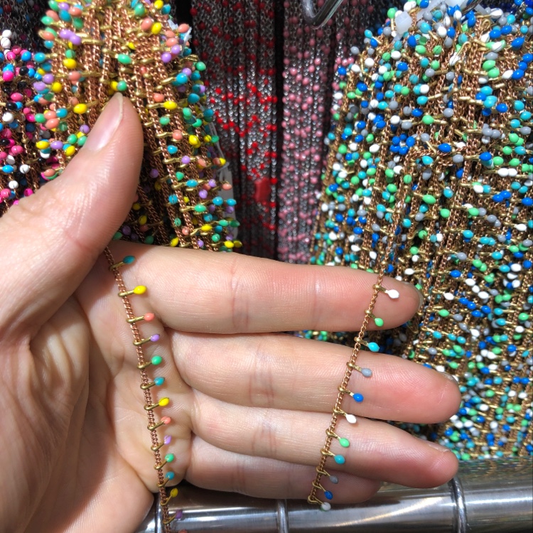 全盛饰品串小脚丫链条饰品配件