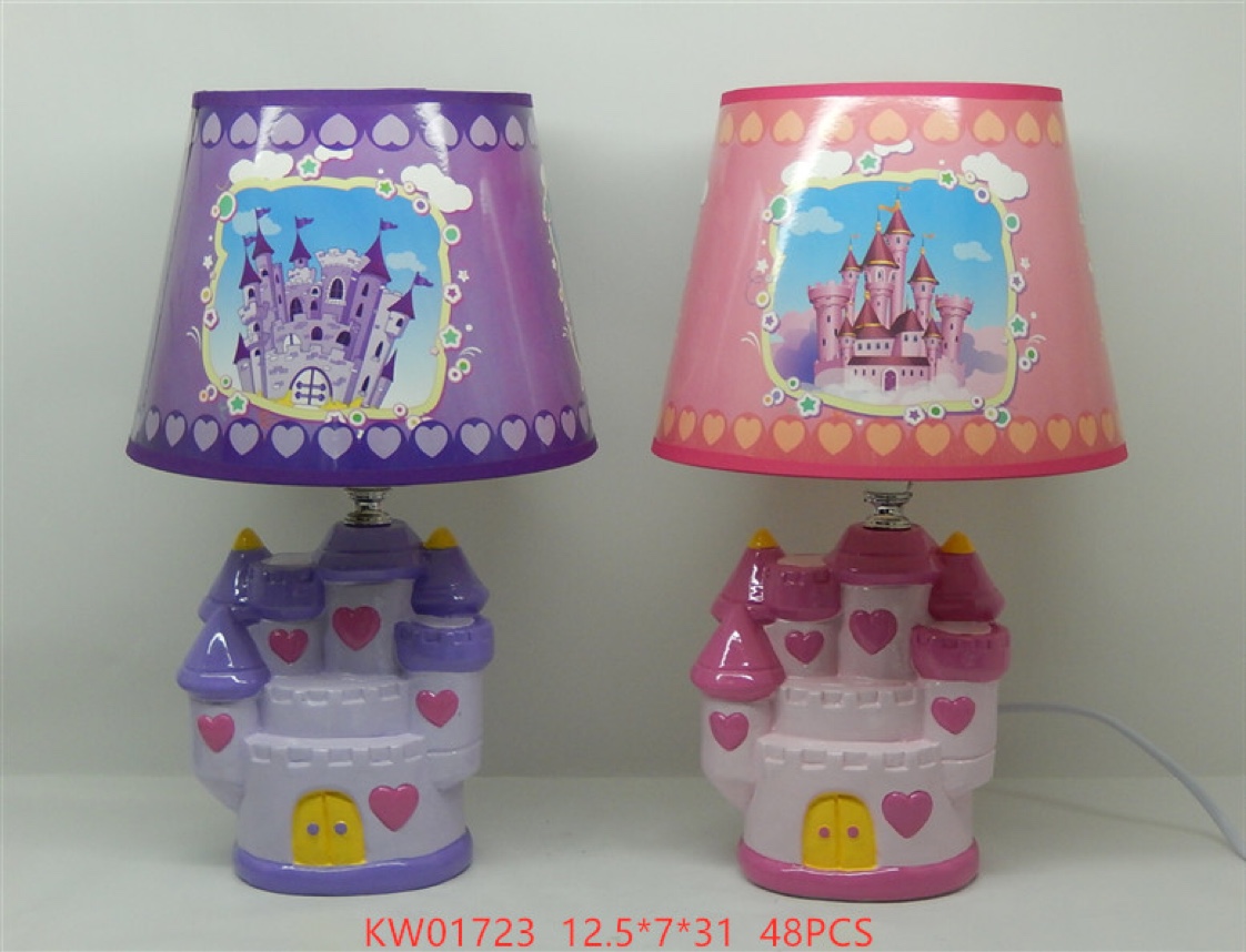 Castle Lamp ceramic creative eye protection lamp house lamp manufacturer direct sale thumbnail