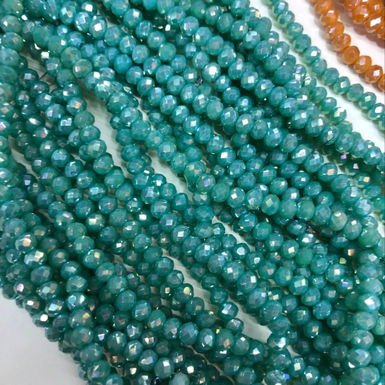 4厘电镀土兰瓷水晶产品图