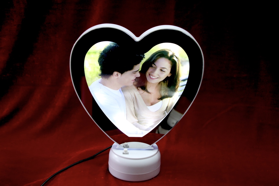 小弟相框工艺品摆件装Heart Mirror家居装饰摆件16