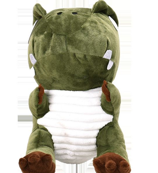 Bag Girl Furry Fashion Funny Little Dinosaur Bag Cartoon Cute Girl Bag Plush Shoulder Crossbody Bag Specification drawing