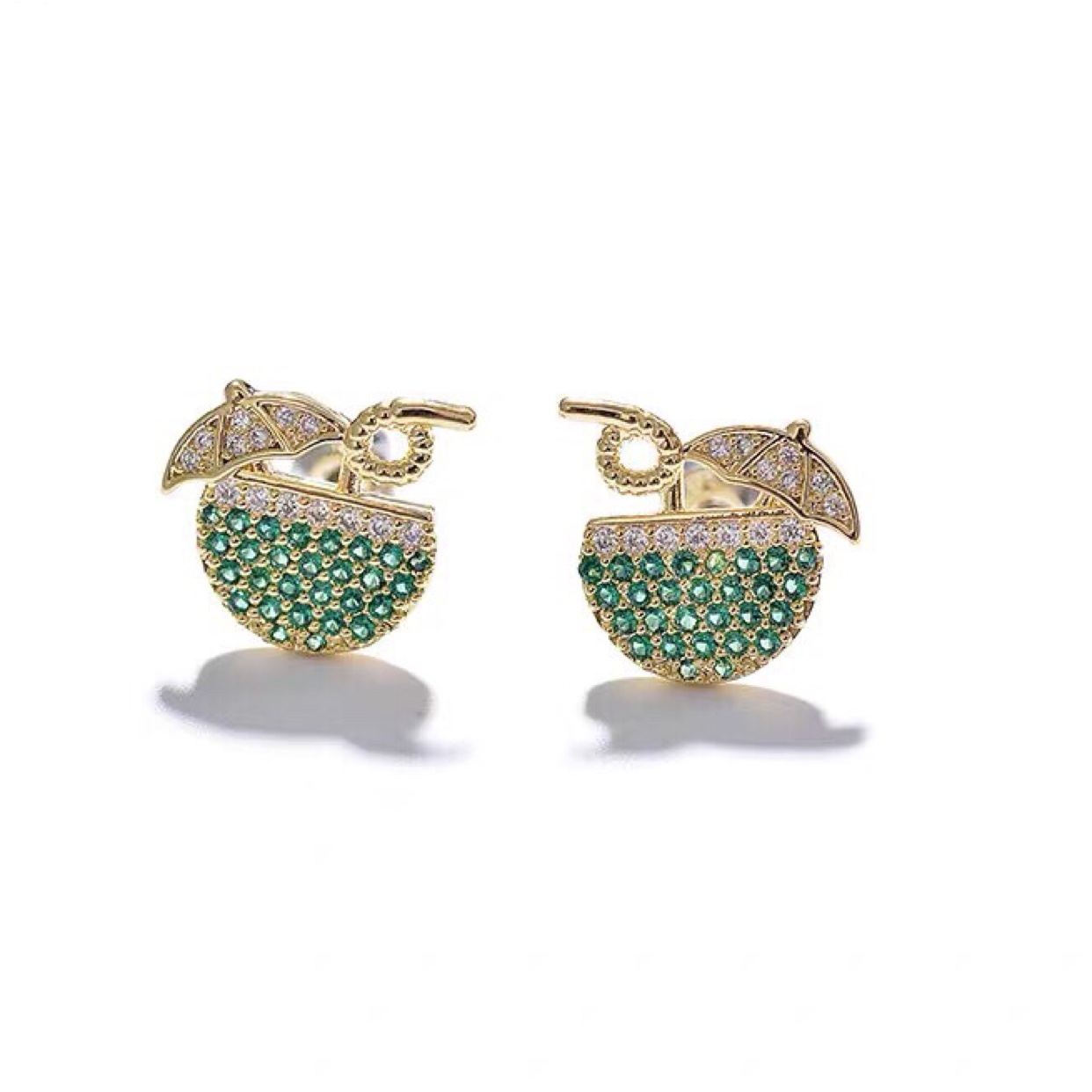 Korean fresh ice cream earrings