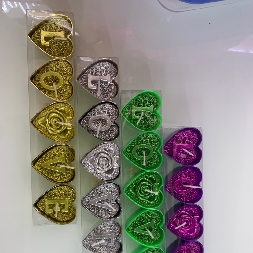 爱心蜡烛产品图