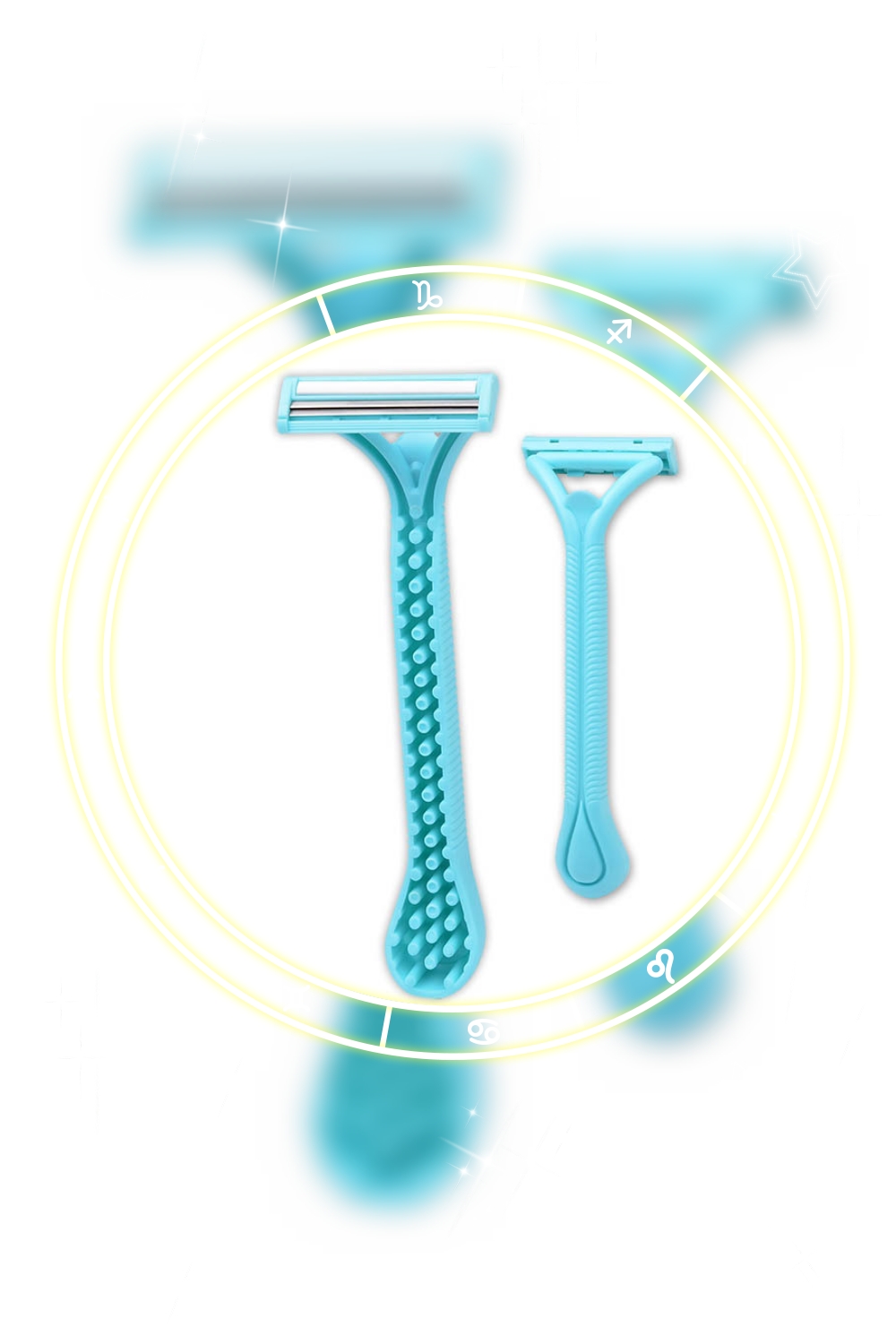 Men's disposable razor razor razor travel portable hotel personal cleaning supplies multi-blade razor Venus handle razor