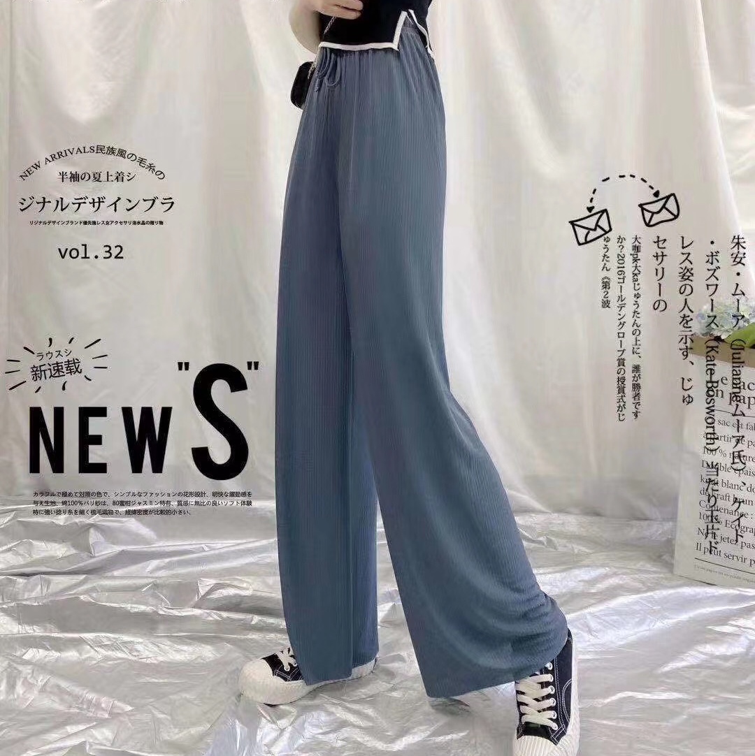 Wide-leg trousers made of Tianshan silk Application Scenario