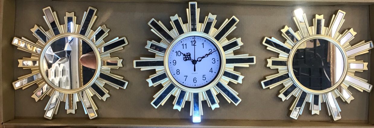 挂钟、壁钟、墙贴钟实物图