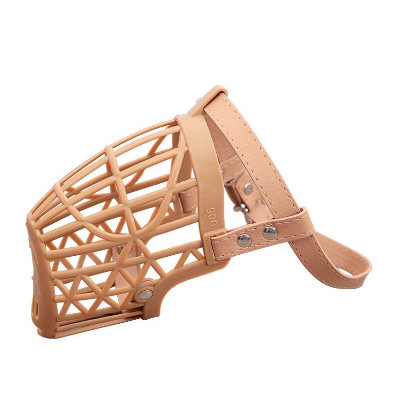 Anti-bite pet masks, pet dog supplies, dog muzzles, plastic mesh anti-bite dog muzzles, manufacturer's wholesale in stock Item Picture