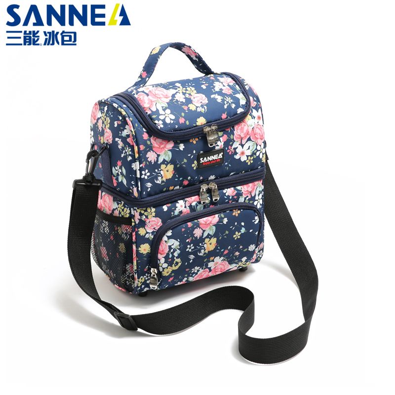 SANNE's new milk bag, breast milk ice pack, portable waterproof outdoor picnic bag for both shoulders, breast milk preservation and storage bag undefined