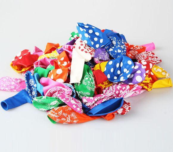 Custom-made 12-inch dot full-flower balloons, advertising balloons, wedding party balloons, and colorful decorations
