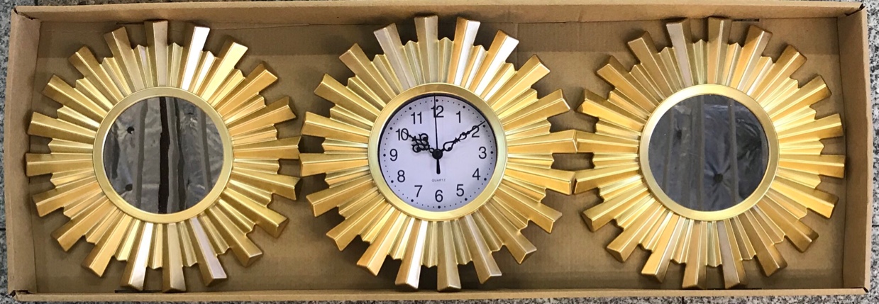 挂钟镜子 墙上装饰详情图6