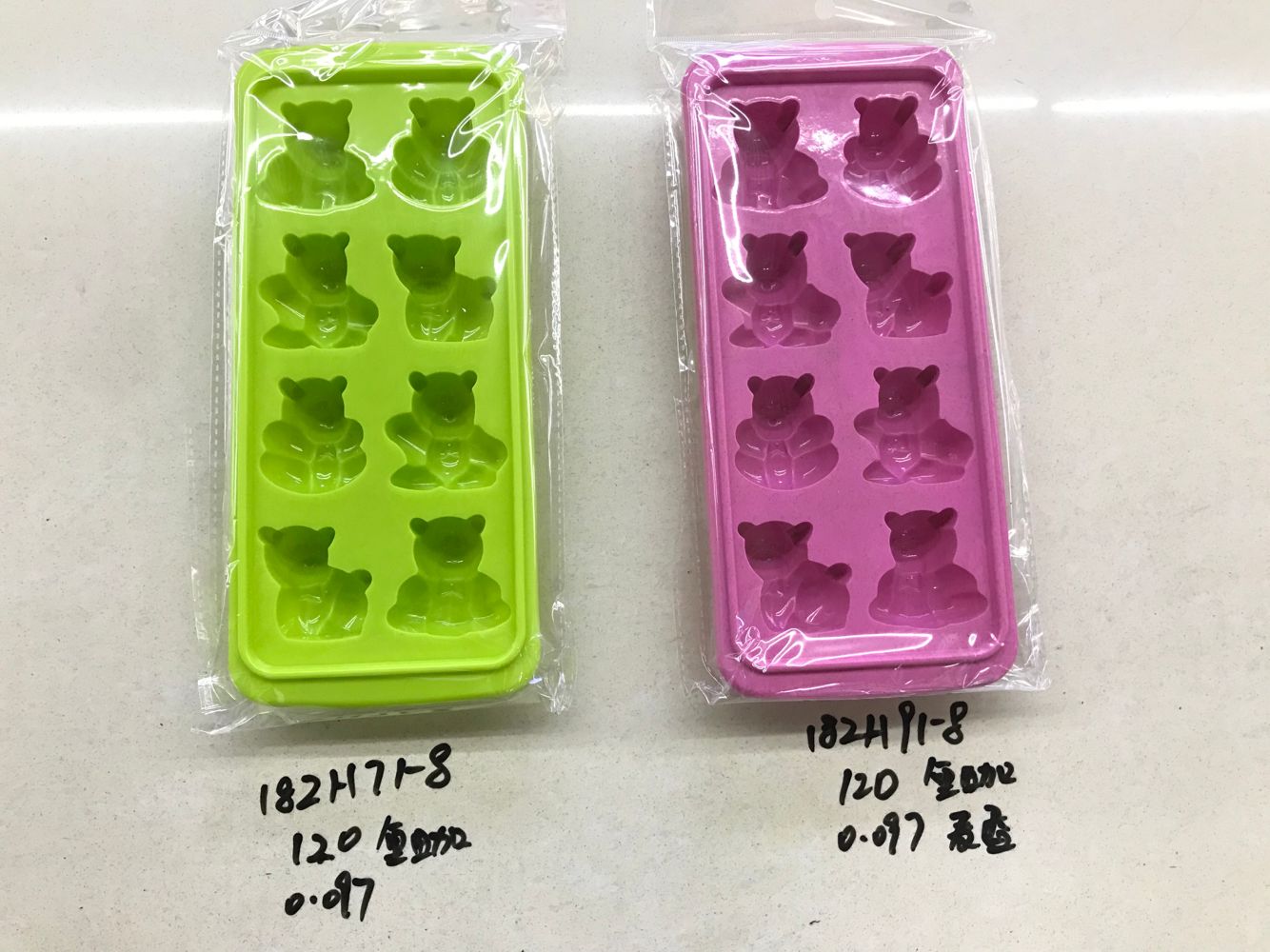 182H71-8/91-8 Plastic ice mold for ice cubes
