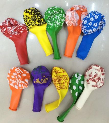 Custom-made 12-inch dot full-flower balloons, advertising balloons, wedding party balloons, and colorful decorations details Picture