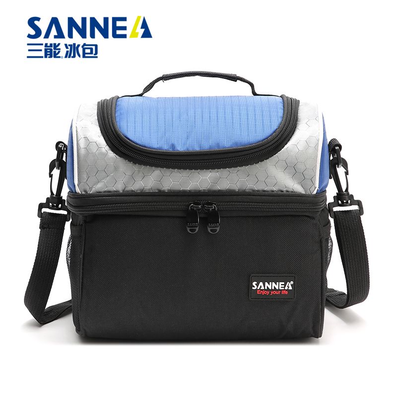 SANNE children double insulation bag portable lunch box bag student bento insulation bag ice bag manufacturer direct sale thumbnail