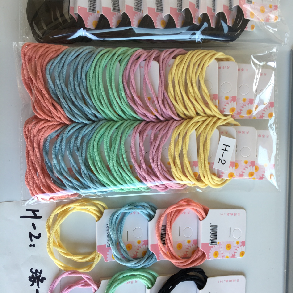 New children's rubber band headpiece hair ring black simple ins web celebrity hair tie small hair rope female hair rope thumbnail