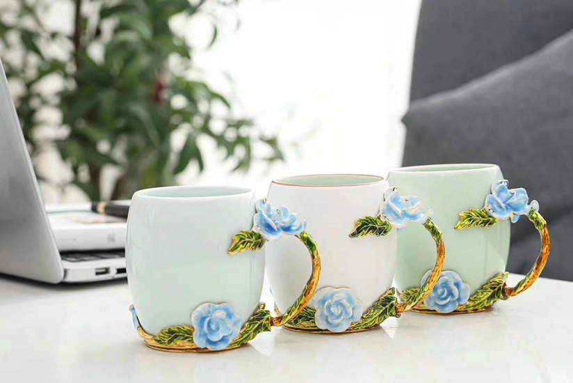 Handmade Lotus Cup details Picture