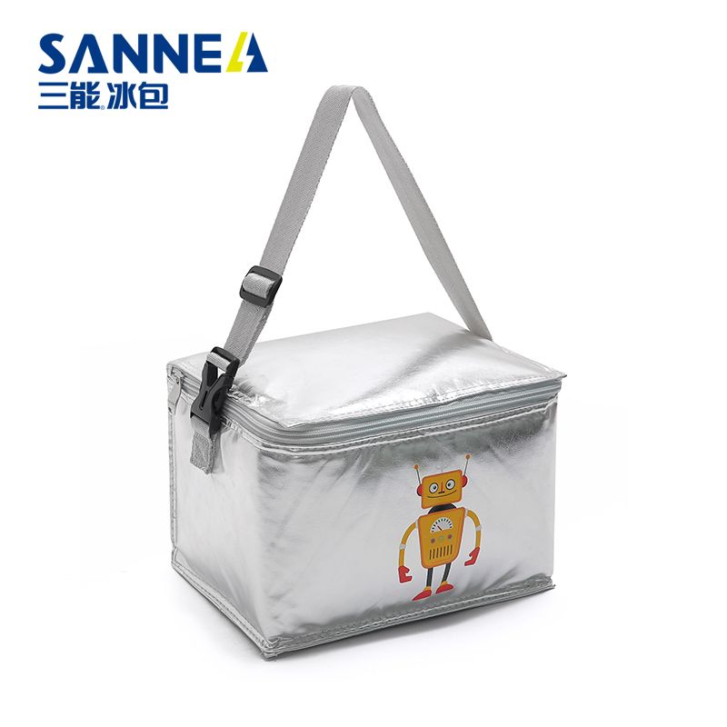 SANNE Direct sales children's bento bags, simple insulated bags, hand-held PVEA ice packs, fresh-keeping lunch bags, insulated bags Specification image