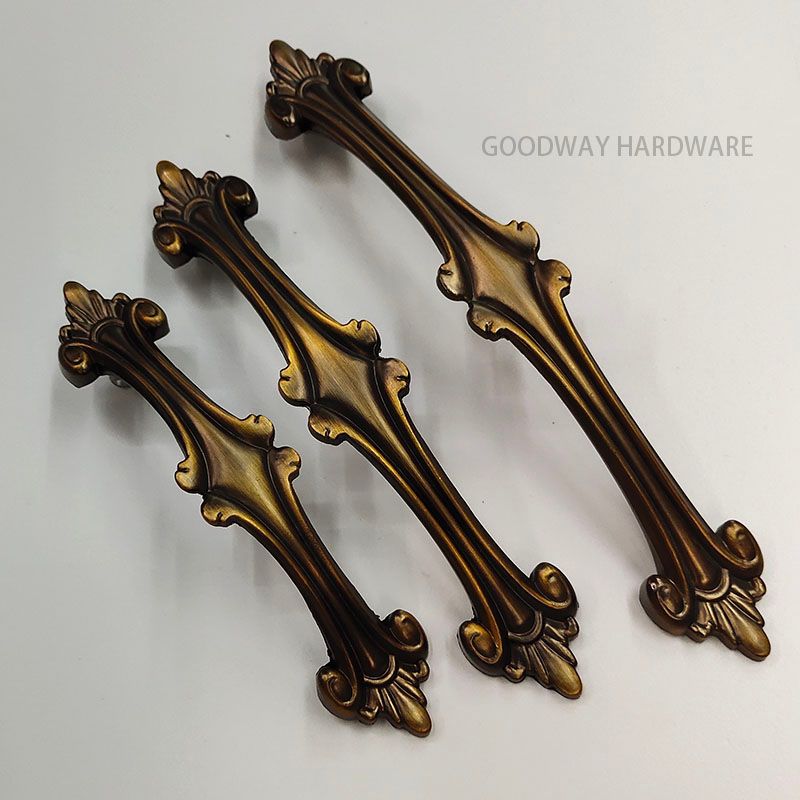 Closets, drawers, door handles, European style, antique Egyptian style, coffee and other colors can be customized