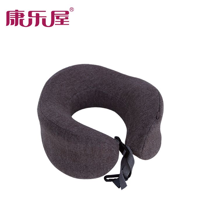 Yiwu Haohuo Kanglewu Home Fabric Rabbit Plush Memory Foam U-shaped Pillow details Picture
