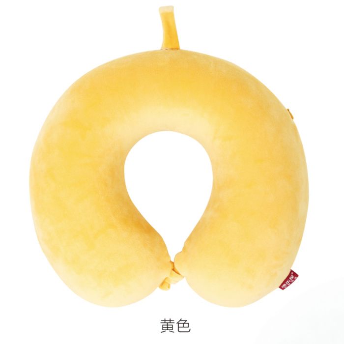 义乌好货 康乐屋家居布艺 纯色记忆棉U型枕 地摊夜摊礼品产品图