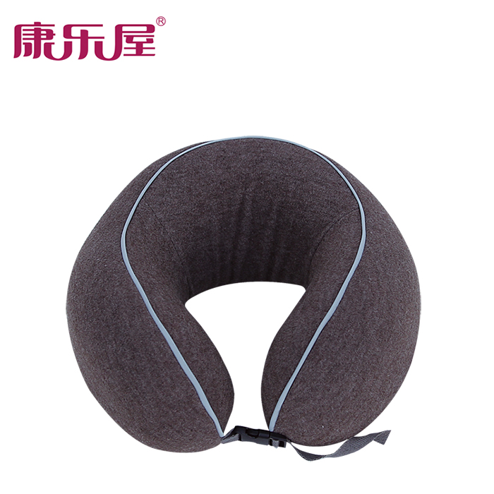 义乌好货 康乐屋家居布艺 新奇兔毛绒记忆棉U型颈枕详情图3