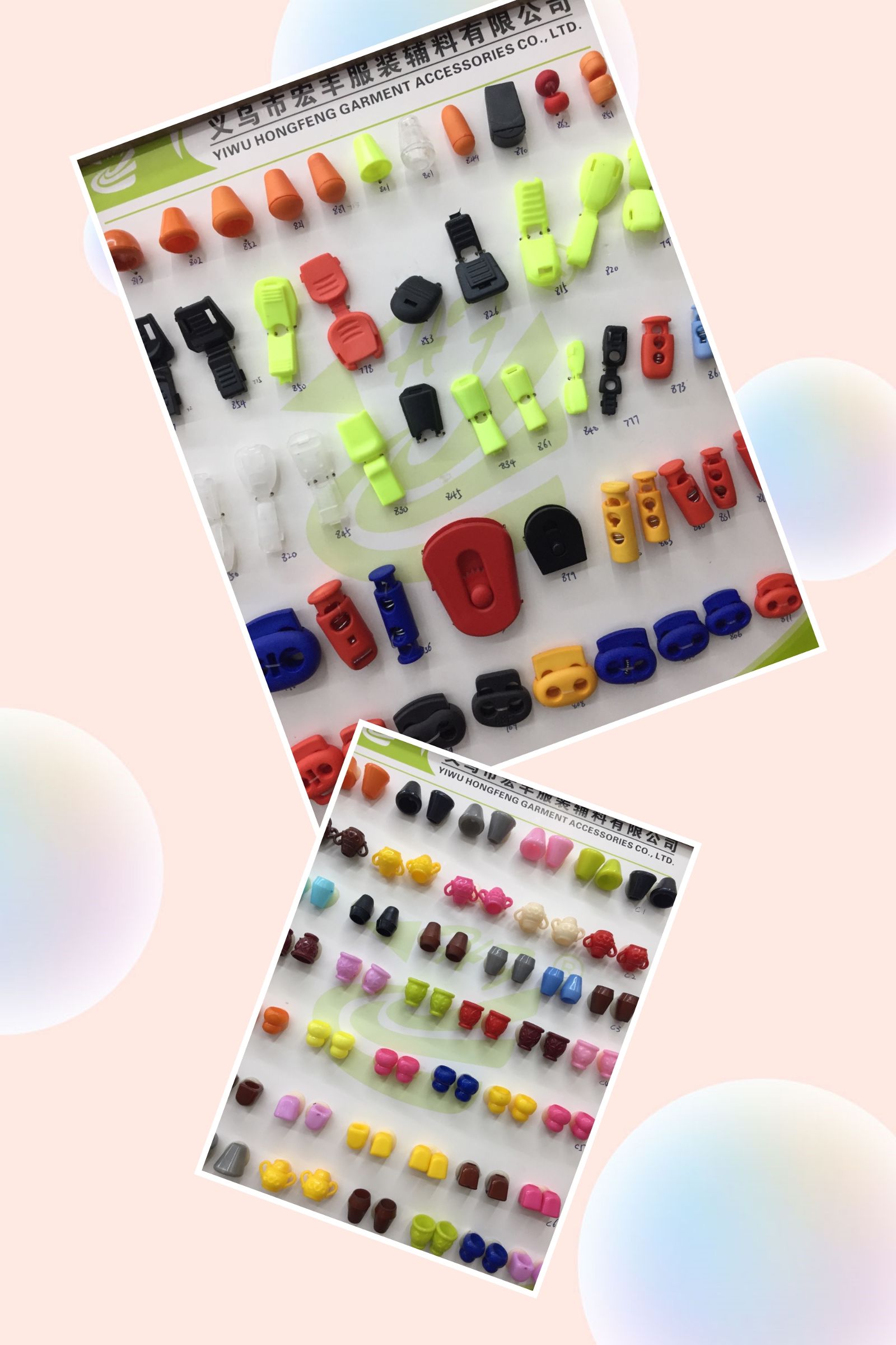 高档ABS塑料吊钟仿金属吊钟弹簧扣金属吊钟羽绒服止滑扣松紧调节