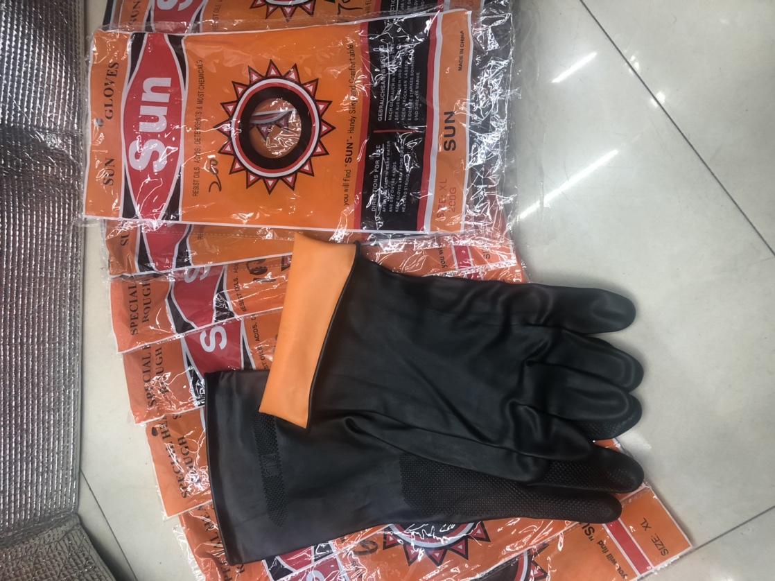 厂家直销工业乳胶手套29cm产品图