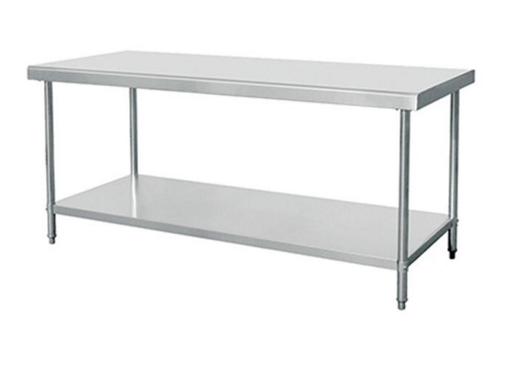 1.2 X0.8 x0.8m high quality stainless steel two-layer working table stainless steel operation table can be customized and dismountable