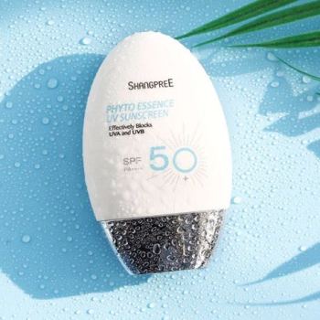 韩国SHANGPREE香蒲丽植物精华防晒霜SPF50+清爽保湿隔离乳60ml详情图4