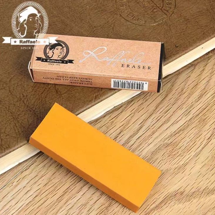 Yiwu quality products: Italian imported Rafael yellow erasers, art painting erasers, sketch soft erasers details Picture