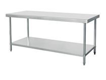 1.2 X0.6x0.8m high quality stainless steel two-layer working table Stainless steel operation table can be customized and dismountable