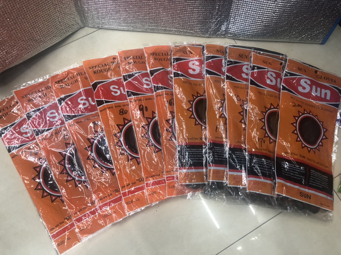 厂家直销工业乳胶手套29cm细节图