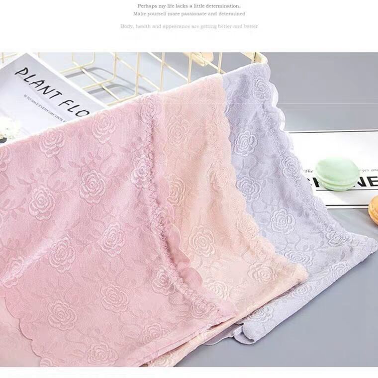 High-end seamless women's underpants with added weight, 200 pounds high-waisted stretch nylon Mudel women's triangle underpants Application Scenario