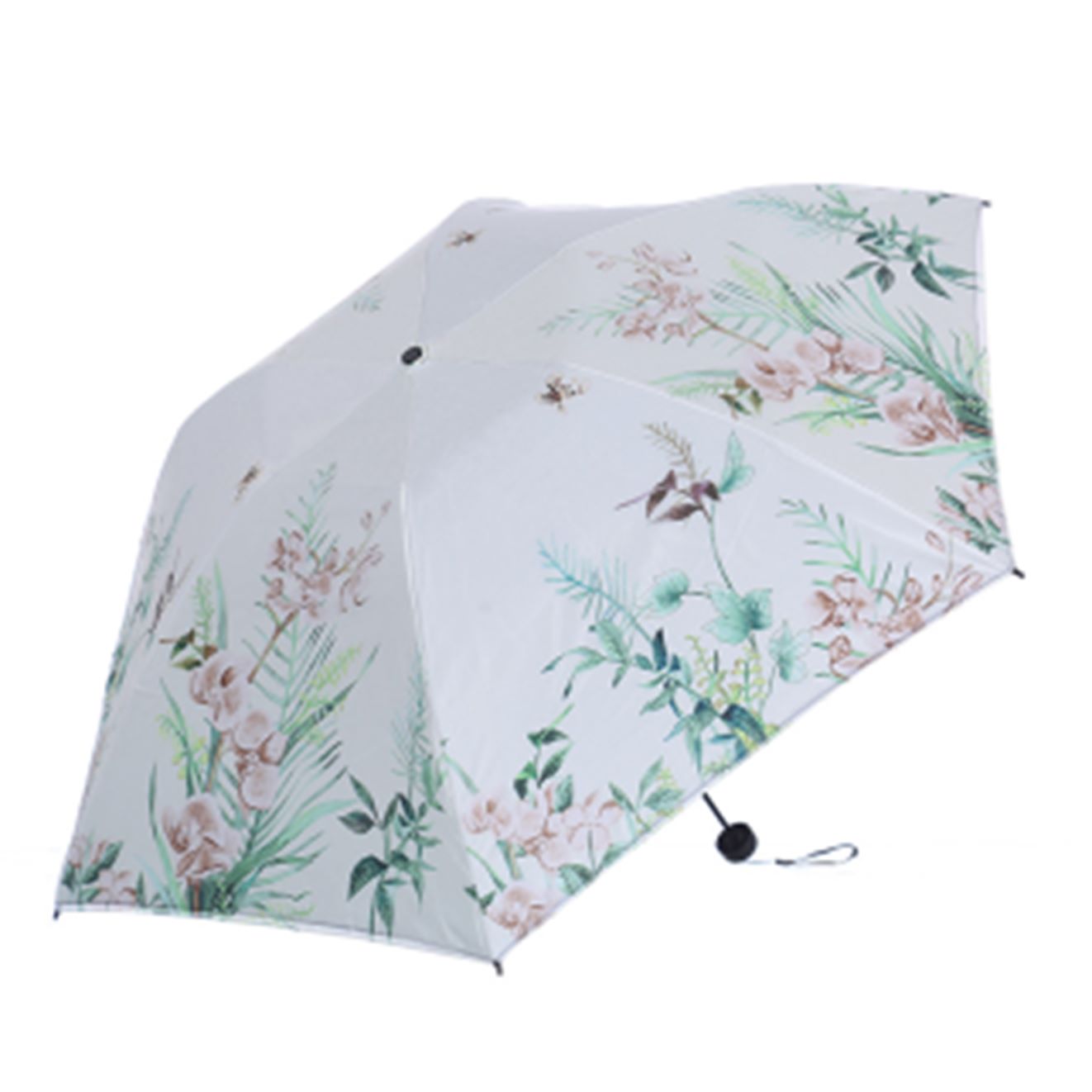 Yiwu Good Goods Longxiang Dieland Fragrant Double Easy To Open Carbon Fiber Triple Folding Umbrella Umbrella Folding Umbrella Specification drawing
