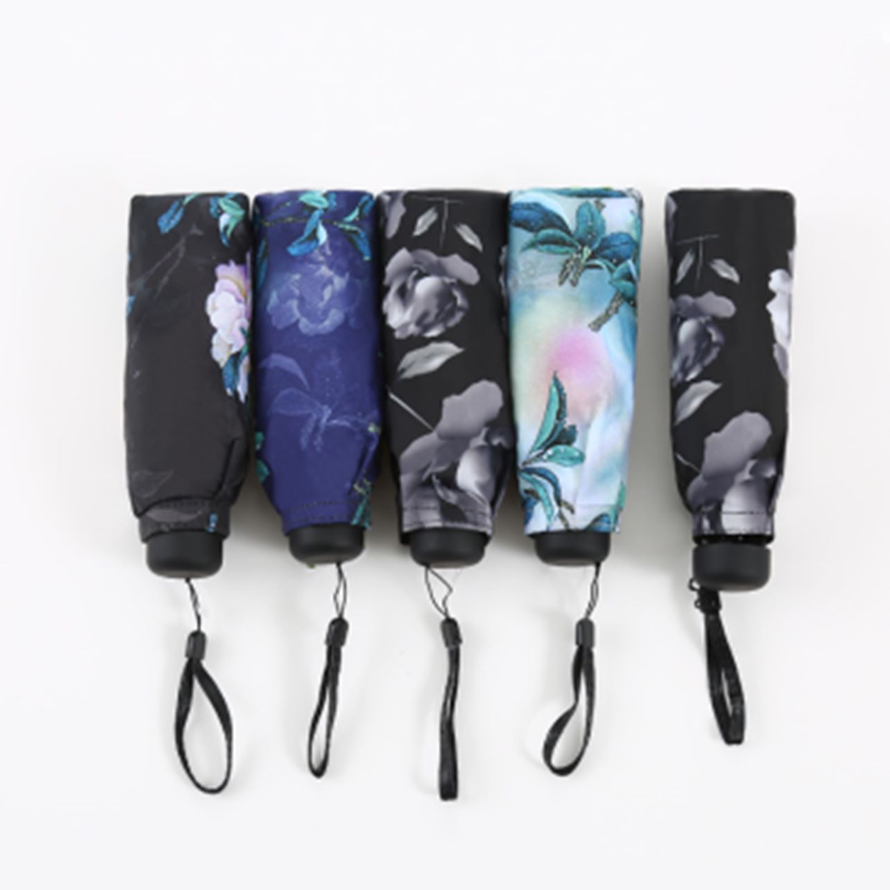 Yiwu Good Goods Longxiang Biyi Fragrance Double-layer Five-Fold Umbrella Specification image