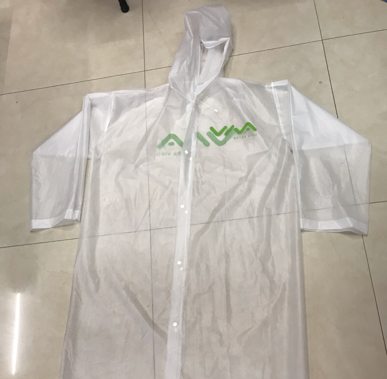 Adult fashion eva thickened raincoat cardigan with buttons Specification image