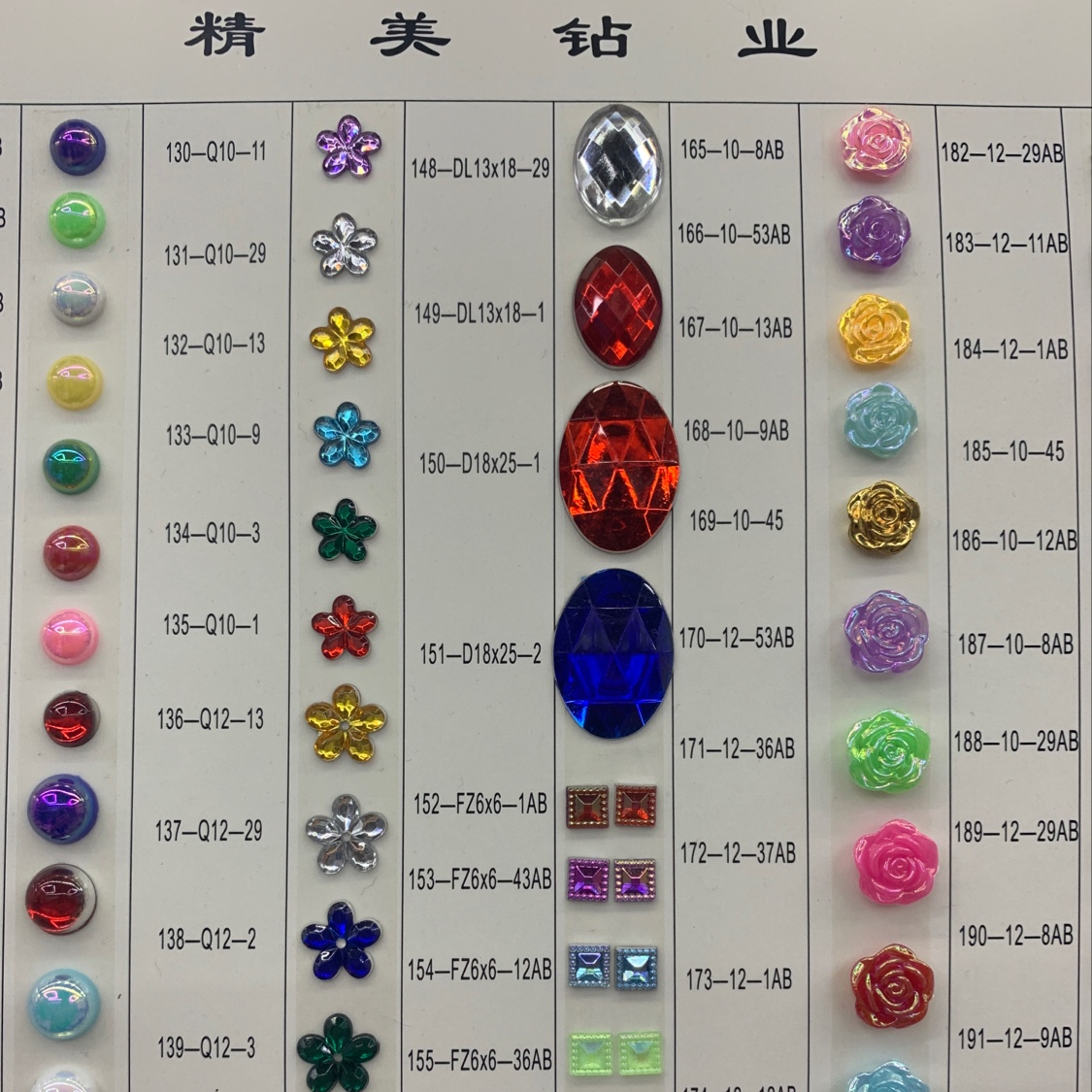 Special diamond for diamond painting details Picture