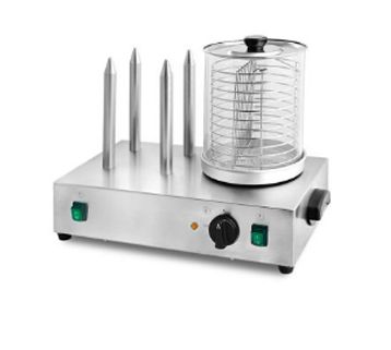 Electronic hot dog machine with needle commercial steam sausage warmer display machine thumbnail