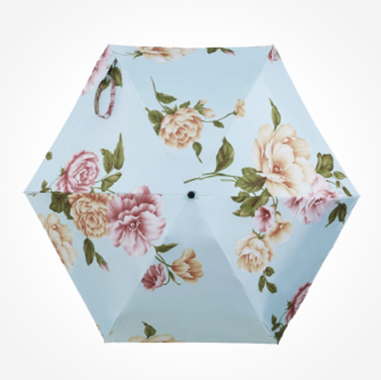 Yiwu Good Goods Longxiang Summer Love Song Transfer Vinyl 50 Fold Umbrella Manufacturers Direct Sales
