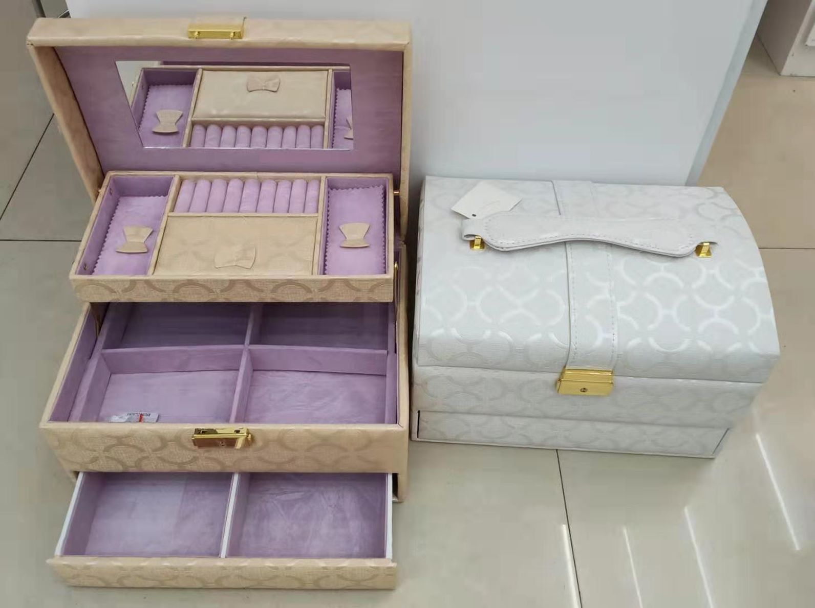 义乌好货 化妆包首饰盒首饰收纳箱8028产品图