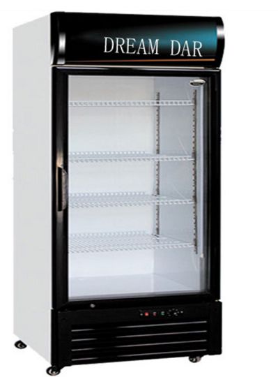 288L vertical single-door beverage display cabinet Freezer cabinet crisper beer freezer refrigerator