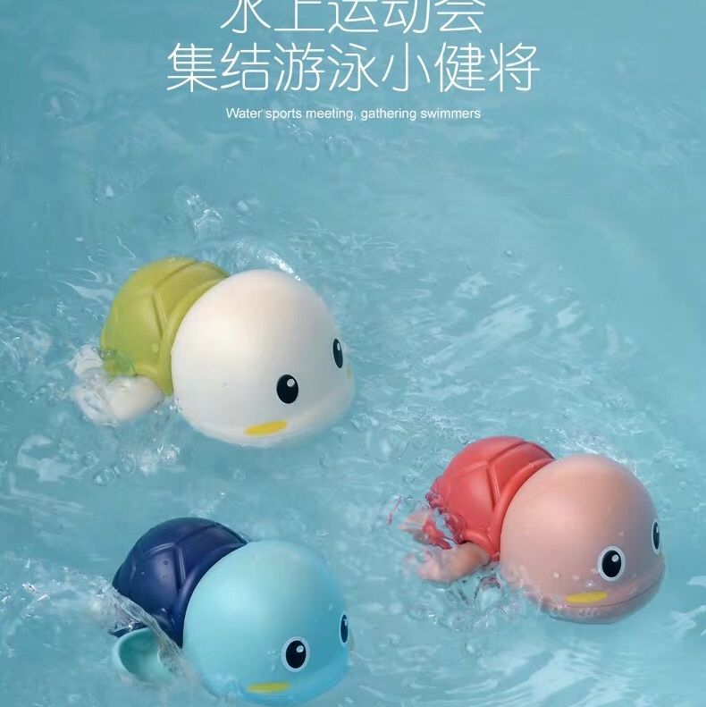 Baby bath toys Children bath toys Baby swimming Little turtle Bath toys Boys girls bath toys