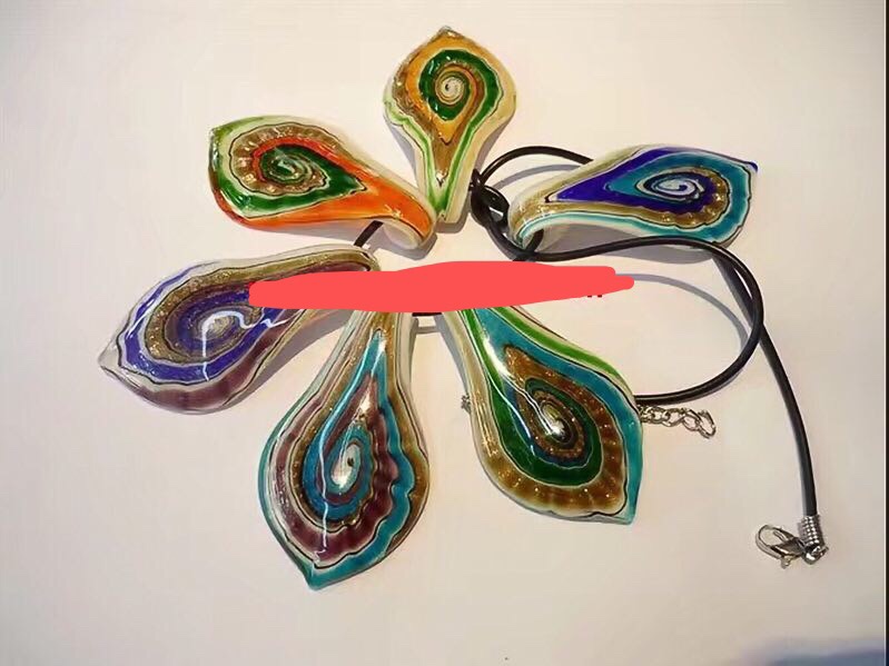 手工琉璃吊坠，