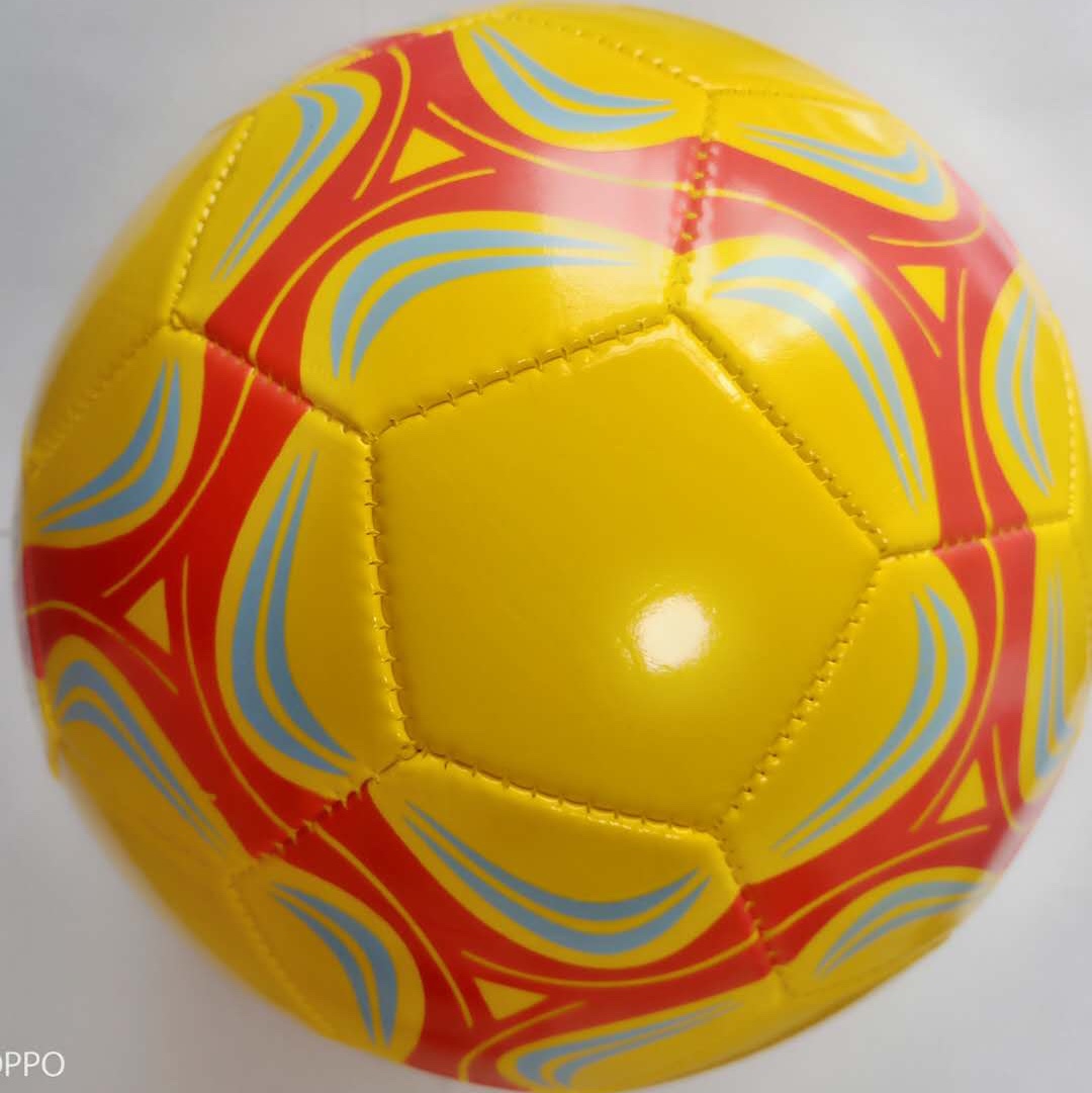 2号黄色足球