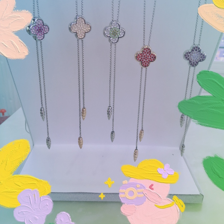 European fashion trend creative necklace, adjustable up and down, free collocation thumbnail