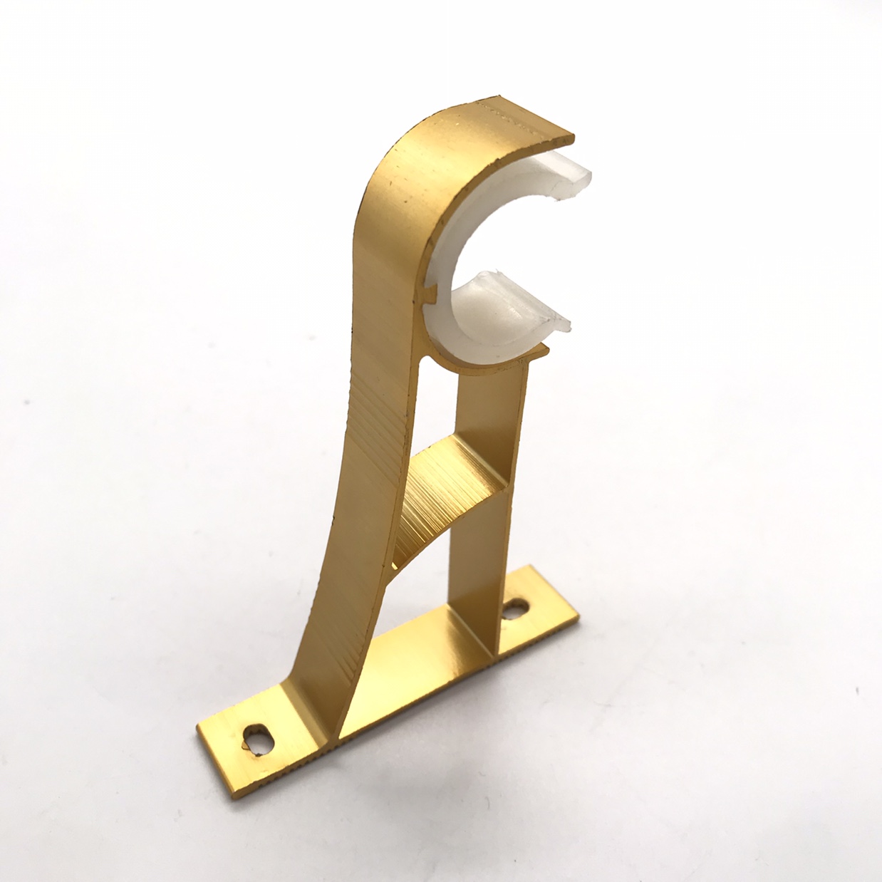 Venta directa de la marca shuzan aleación de aluminio soporte simple doble cortina rod accesorios sólido y duradero descuento de fábrica otros conjuntos de herramientas de hardware details Picture